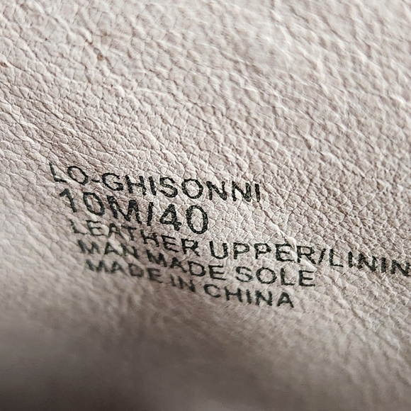 Louise et Cie Ghisonni Metallic Gold Black Heeled Booties Leathe Women's Size 10 - Picture 12 of 14